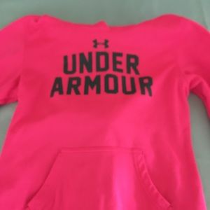 Pink Under Armour Hoodie